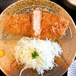 平田牧場 庄内空港店 - 三元豚厚切りロースかつ膳　