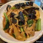 にぐらっと食堂 - 豚肉と木耳のふわふわ卵炒め