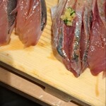 すし専門ストア かど平 - あじ