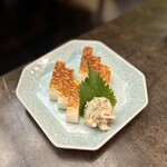 茅場町 長寿庵 - 板わさ