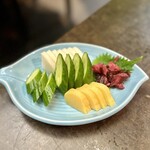 茅場町 長寿庵 - おしんこ