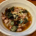 自然派ラーメン 神楽 - 茶漬け風。