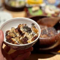炭焼 うな富士 有楽町店 - 一杯目はそのままで