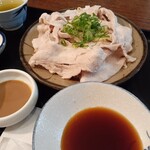 ステーキ厨房 紅花 - 豚しゃぶ定食