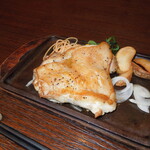 ステーキ厨房 紅花 - チキンステーキセット