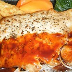 ステーキ厨房 紅花 - ポークステーキセット