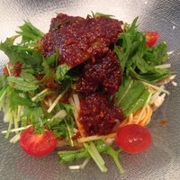 華都飯店 - 香辛油涼麺　（麺はあたたかい）