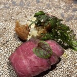 TOKi - 付け合わせのコロッケは西洋ワサビで