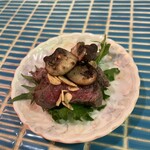 スタンド4坪らばー - ももローストビーフ　350円　神