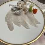 晴寿 - フグ刺身