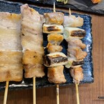 串や きら★ - 豚バラ、ねぎま