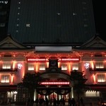 Kabuki soba - おまけ　歌舞伎座一周年ライトアップ