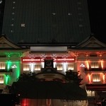 Kabuki soba - おまけ　歌舞伎座一周年ライトアップ