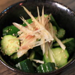 信州炉端酒場万事屋 - みょうがきゅうり