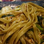 居酒屋 一九 - 小松菜焼きそば