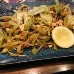 居酒屋 一九 - 小松菜菜焼きそば