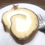 えひめ中央ひなたCAFE - おっきすぎて、思わず横にしてしまった！ごめん！