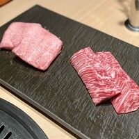 焼肉古今 - 特選タンとハラミ