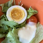 海辺のテーブルエッグ - プリプリの白身