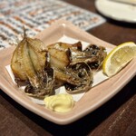 旬菜・酒・肴 一九 庵 - 小アジの唐揚げ