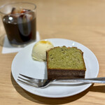 喫茶室 KOHORO - 水出しアイスコーヒー
抹茶＆ホワイトチョコケーキ