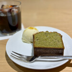 喫茶室 KOHORO - 抹茶＆ホワイトチョコケーキ