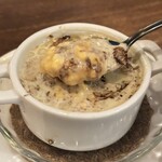 東京ロビン - かきたまごのキノコとトリュフのソース