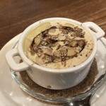 東京ロビン - かきたまごのキノコとトリュフのソース
