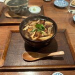 耳 - キノコそば