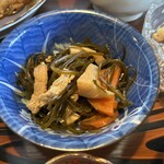 食事処 立花 - 切り昆布煮