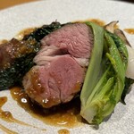 BACCHUS - 仔羊のグリル粒マスタードソース