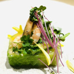 BACCHUS - 白菜と里芋と柚の野菜のテリーヌ