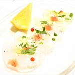 トラットリア・アルベロ - 長崎 ヤガラのカルパッチョ