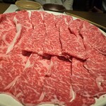 木曽路 笠寺店 - しゃぶしゃぶ四人前