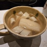 木曽路 - 〆のきしめん&おもち