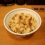 麺匠 釜善 - かしわ飯