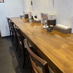 らーめん まるかん - カウンター席