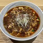 八幡麻婆 雅 - 痺れ麻婆麺 辛さ・痺れ増し(1,300+150円)