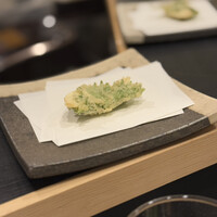 天ぷら 小宮山 - おさかなシソまき！