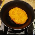 松のや - サービス券でコロッケ