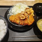 松のや - 盛り合わせ定食