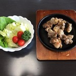 Tomoduna Beya Jikiden Chanko Sanga - 地頭鶏（塩焼き）