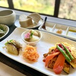 一路堂カフェ - 自家製フォカッチャプレート