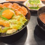 味道楽 - お肉みたいなサーモン。