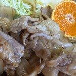 みたか食堂 - さりげなくミカン付き