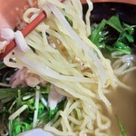 幸楽苑 - 麺リフト
