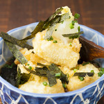 居酒屋はなび - とろとろの食感がたまらない有田ごどうふの揚げだし