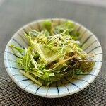 一路堂カフェ - 自家菜園サラダ