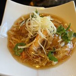 本むら庵 - れんこん餅のかに肉あんかけ