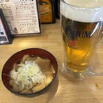 音鶏家 高円寺店 - まずは、プレモルから！
